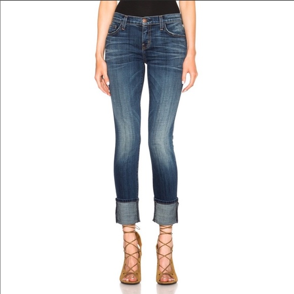 Current/Elliot- The CuffedSkinny Jeans - Size 28 - Picture 2 of 9
